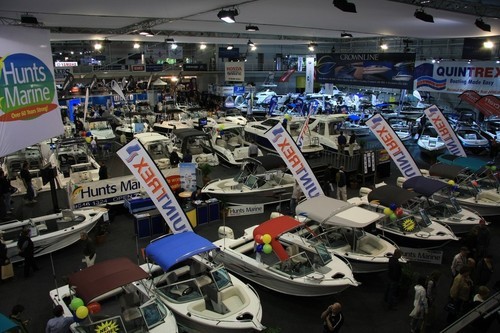 Hunts Marine - winner of Best Overall at this year’s Sydney International Boat Show. © Marine Business News . http://www.marinebusinessnews.com